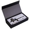 Professzionális Airbrush Festőpisztoly Horganyzott Rézből, 0,3 mm-es Fúvókával, 7 ml Tartállyal, Dupla Működésű, 1/8" Levegőcsatlakozóval - Technic X302 Szürke