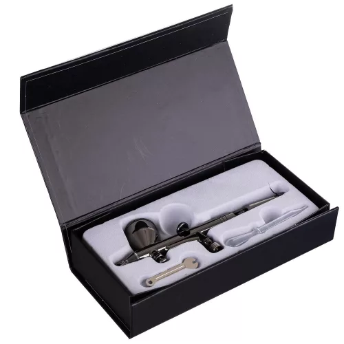 Technic X302 Szürke Airbrush Festőpisztoly, Dupla Működésű, 0,3 mm