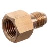 Nitrogén Reduktor Adapter - 1/4" Belső Menet, 1/4" Külső Menet, SAE Szabványos, Sárgaréz