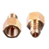 Nitrogén Reduktor Adapter - 1/4" Belső Menet, 1/4" Külső Menet, SAE Szabványos, Sárgaréz