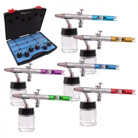 Fengda BD-810 Airbrush Készlet 6 Színnel