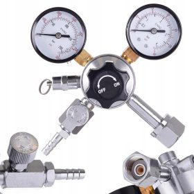   Kétórás CO2 Nyomáscsökkentő Reduktor Biztonsági Szeleppel