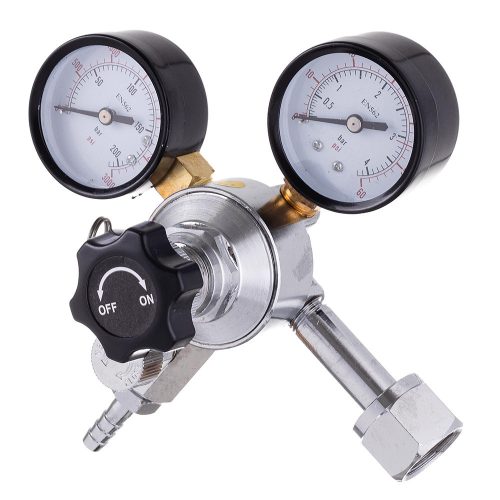 Kétórás CO2 Nyomáscsökkentő Reduktor Biztonsági Szeleppel