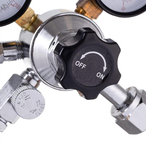 Kétórás CO2 Nyomáscsökkentő Reduktor Biztonsági Szeleppel