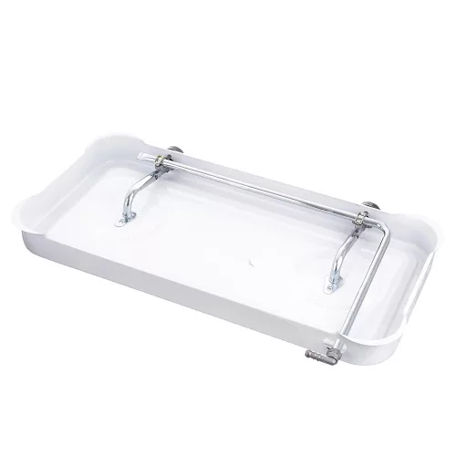 Hordozható Kétégős Gáztűzhely, 4.4 kW, Fehér