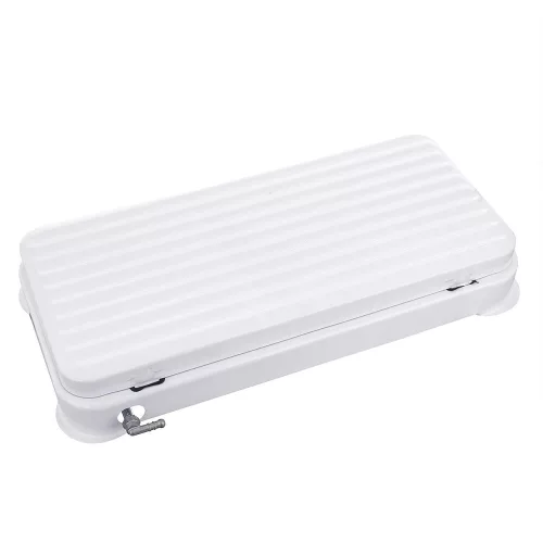 Hordozható Kétégős Gáztűzhely, 4.4 kW, Fehér