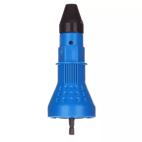 TC Technic Szegecselő Adapter Akkus Csavarozóhoz és Fúrógéphez, 4 fúvókával