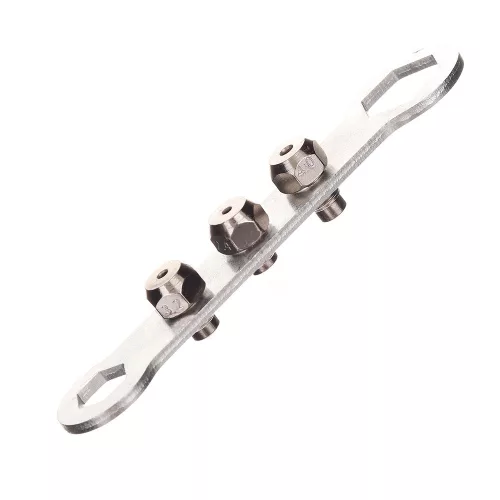 TC Technic Szegecselő Adapter Akkus Csavarozóhoz és Fúrógéphez, 4 fúvókával