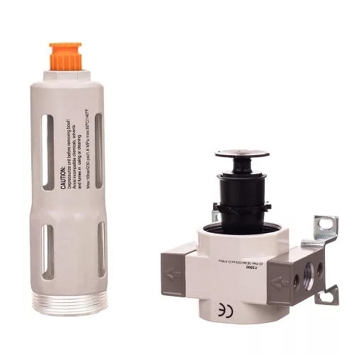 Technic F2000-02 Légszűrő és Olajleválasztó 1/4" 40 Mikron