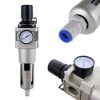 Légcsökkentő Szűrőszárító 1" Automatikus AW5000-10D Kompresszorhoz, Levegő Párátlanítás, 5000 l/perc, 0,02 mm Szűrés, 15 bar Maximális Nyomás