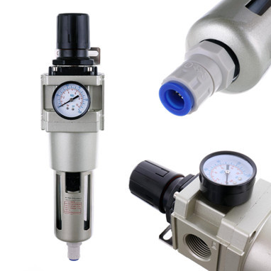 Légcsökkentő Szűrőszárító 1" Automatikus AW5000-10D Kompresszorhoz, Levegő Párátlanítás, 5000 l/perc, 0,02 mm Szűrés, 15 bar Maximális Nyomás