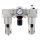 Levegő előkészítő egység Technic AC5000-06 – 3/4" (~24 mm) Szűrő, Olajleválasztó, Nyomásszabályzó és Automata Olajozó