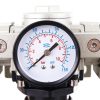 Levegő előkészítő egység 1/2" – Légszűrő, Nyomáscsökkentő, Vízelválasztó, Automata Olajozó, Technic AC4000-04, 20 mikron szűrés, 4000 l/perc átfolyás, 10 bar maximális nyomás