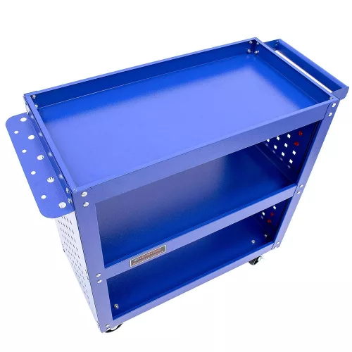 TC Technic 3 polcos műhelykocsi, 150 kg teherbírással