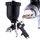 TECHNIC H-827P Magas Teljesítményű Alacsony Nyomású Szórópisztoly 1.7mm Fúvókával, 600ml Fekete Tartállyal