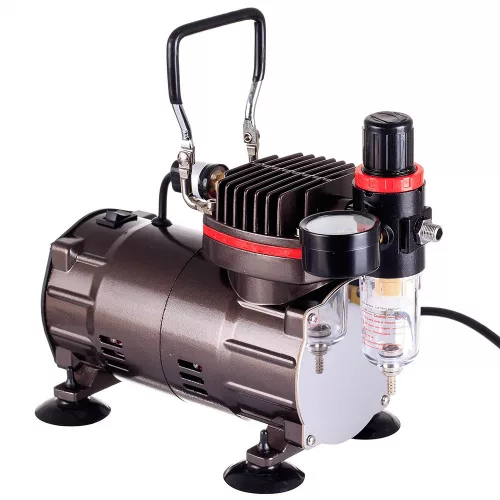 TC Technic AS802 Airbrush Kompresszor, Csendes és Olajmentes