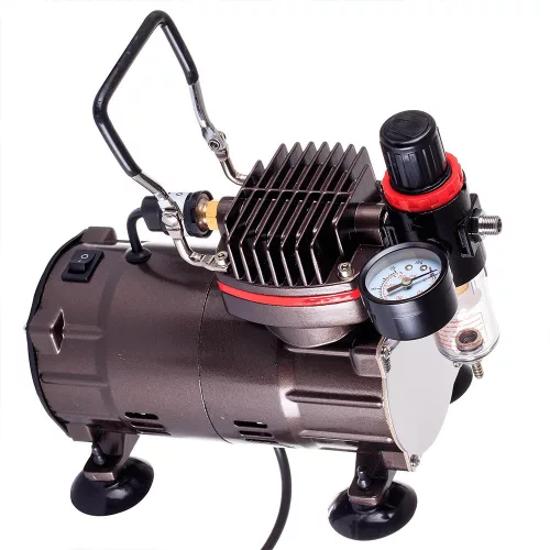 TC Technic AS802 Airbrush Kompresszor, Csendes és Olajmentes