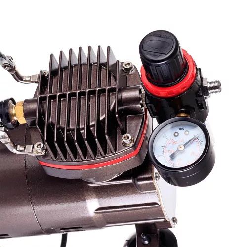 TC Technic AS802 Airbrush Kompresszor, Csendes és Olajmentes