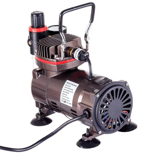 TC Technic AS802 Airbrush Kompresszor, Csendes és Olajmentes