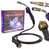 Hegesztőpisztoly 5m MB25 MIG/MAG Euro Csatlakozóval, 0,6-1,2 mm Huzalátmérő, 230A MIX/CO2 Kapacitás
