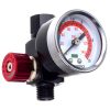 Mini nyomáscsökkentő manométerrel szórópisztolyokhoz - Aeropro A613 Premium 1/4", 0-10 bár, 600 l/perc