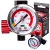 Mini nyomáscsökkentő manométerrel szórópisztolyokhoz - Aeropro A613 Premium 1/4", 0-10 bár, 600 l/perc