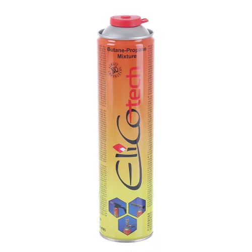 Elicotech 7/16" Menetes Gázpatron, 600 ml