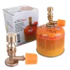 Bunsen Laborégő RK-5002, 300g Gázpatronnal, 1700°C, 4 Fúvókával