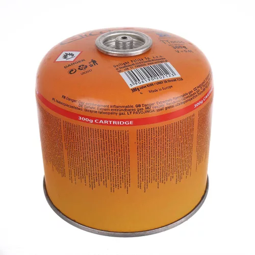 Bunsen Laborégő RK-5002, 300g Gázpatronnal, 1700°C, 4 Fúvókával