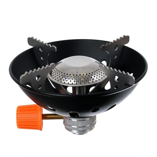 Hordozható Mini Kemping Gázfőző 3.3 kW, Gázpalackkal