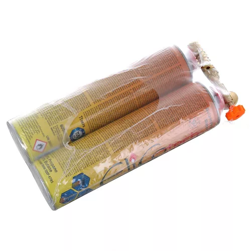 ElicoCamp Gázfáklya és Forrasztópisztoly Készlet, 1300 °C, 3,3 KW, 2x600 ml patronnal