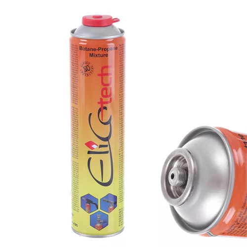 ElicoCamp Gázfáklya és Forrasztópisztoly Készlet, 1300 °C, 3,3 KW, 2x600 ml patronnal