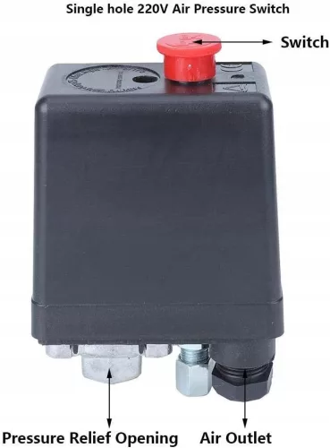 Condor Háromfázisú Nyomáskapcsoló 2,2 kW, 8 Bar