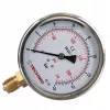 Glicerin Töltetű Manométer 100mm, 0-16 Bar, 1/2" Csatlakozás