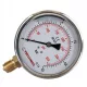 Glicerin Töltetű Nyomásmérő 100 mm, 0-25 bar, 1/2" Alsó Csatlakozás