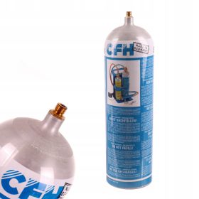   CFH 52508 Nagy Kapacitású Tiszta Oxigénpalack >99,5% tisztaságú, M11x1, 2150 ml