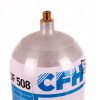 CFH 52508 Nagy Kapacitású Tiszta Oxigénpalack - 2150 ml, >99,5% tisztaságú, M11x1 balmenetes csatlakozó, ISO/EN szabványoknak megfelelő