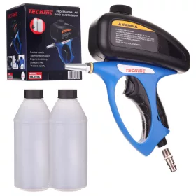   Technic Homokfúvó Pisztoly 510 ml Tartállyal + 2 kg Korund