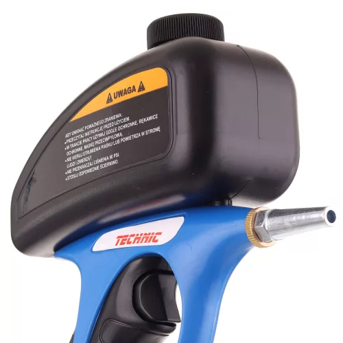 Technic Homokfúvó Pisztoly 510 ml Tartállyal + 2 kg Korund