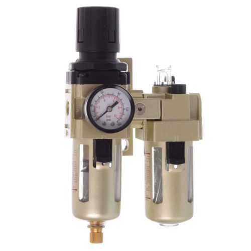 Levegő Előkészítő Egység - Szűrő, Szárító, Pneumatikus Olajozó 1/4", Technic AC3010-02, 2000 l/perc, 0-9,7 bar