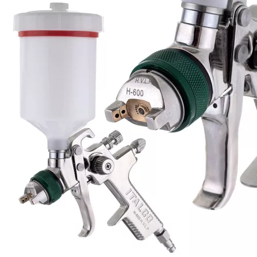 Italco H-600 HVLP Festékpisztoly 1,3 mm-es Fúvókával