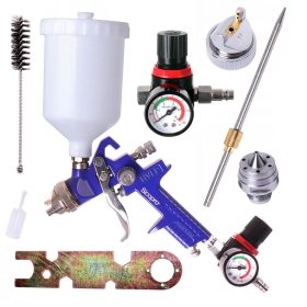   Sicopro H-827P HVLP Festékszóró Pisztoly Két Fúvókával