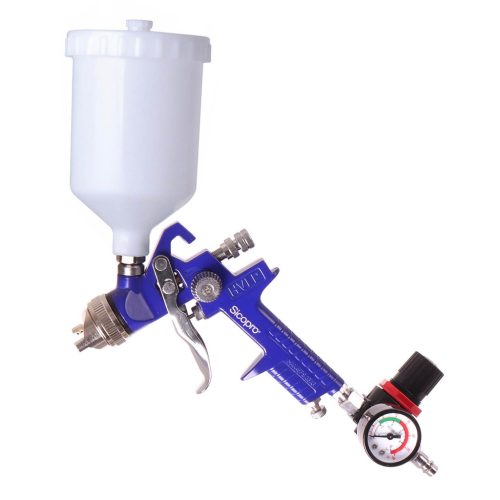 Sicopro H-827P HVLP Festékszóró Pisztoly Két Fúvókával