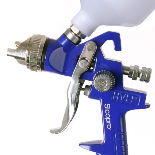 Sicopro H-827P HVLP Festékszóró Pisztoly Két Fúvókával