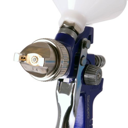 Sicopro H-827P HVLP Festékszóró Pisztoly Két Fúvókával