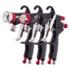 TC Technic 1,5 mm-es Festékszóró Pisztoly Festékaggregátorokhoz, magasnyomású technológia, 1/4" és 3/8" menetekkel kompatibilis