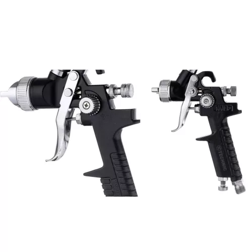 TC Technic HVLP Festékpisztoly Készlet – 0.8, 1.4, 1.7 mm fúvókákkal