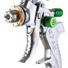 Professzionális HVLP Festékszóró Készlet - 0,8mm, 1,4mm, 1,7mm Fúvókákkal, Két Pisztoly, 600ml és 125ml Tartály - TC Technic SET601
