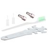 Professzionális HVLP Festékszóró Készlet - 0,8mm, 1,4mm, 1,7mm Fúvókákkal, Két Pisztoly, 600ml és 125ml Tartály - TC Technic SET601