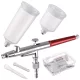 TC Technic B-130CP Airbrush Készlet, 0,4mm Fúvókával és Két Tartállyal